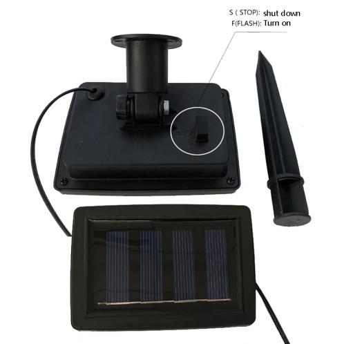 6 en 1 Solar Flame Ball Light String Outdoor Solar Courtyard IP44 Lumière imperméable SH9002239-06