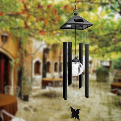 Lampe de vélo de vent solaire de plein air, étanche en acier inoxydable suspendu lampe de décoration de lampe de décoration SH98971618-06