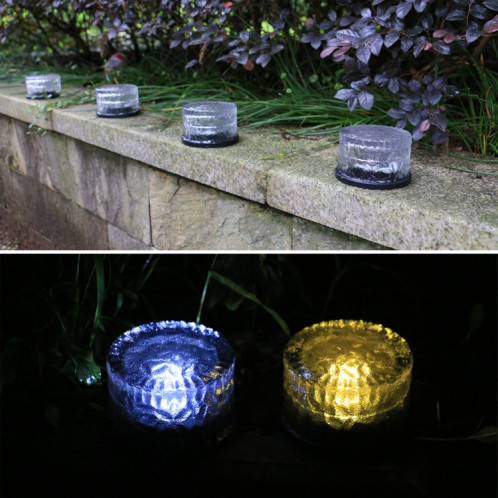 Lampe solaire extérieure Solaire Solar Sold Plancher Street Street Jardin Jardin Brick Lampe étanche (lumière chaude) SH701B895-07