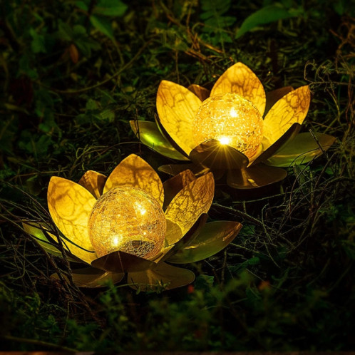 Lotus Solar Courtyard Lampe de décoration de jardin en plein air SH9962270-06