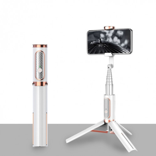 Bluetooth Selfie Stick avec Trépied Multi-Fonctions TÉLÉPHONE MOBILE DE TÉLÉPHONE MOBILE DE REMPLIR LIGHT LIGHT LIGHT (GOLD) SH001D1297-07