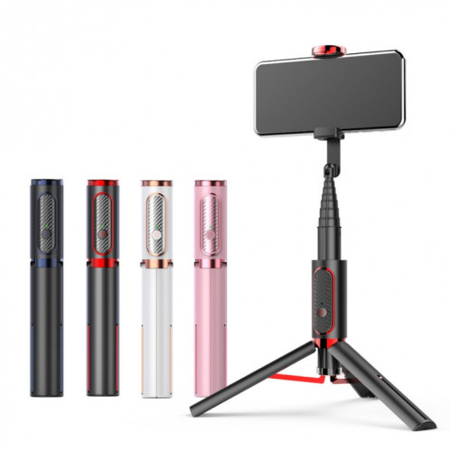 Bluetooth Selfie Stick avec Trépied Multi-Fonctions TÉLÉPHONE MOBILE DE TÉLÉPHONE DE REMPLISSEUR LIGHT LIGHT LIVE (POUDRE FILLE) SH001C852-07