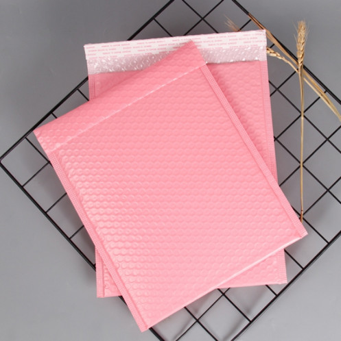 100 pcs Pink Co-Extrusion Film Bubble Sac Logistique Packaging Epaissied Emballage Sac Taille: 20x25cm SH0008374-06