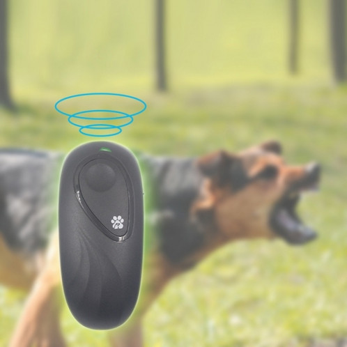 Dispositif de formation de chien à ultrasons à ultrasons de fréquence régleuse de chien portable (gris) SH001B1422-05