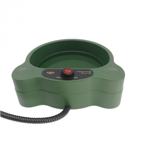 Bol de chauffage extérieur Bol à animaux de compagnie Bol à eau thermostatique automatique pour chats et chiens () SH401B1386-07