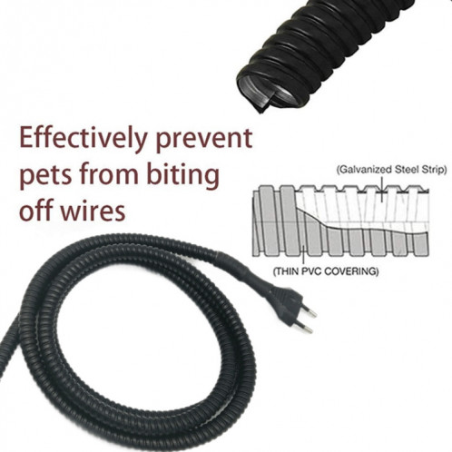 Bol de chauffage extérieur Bol à animaux de compagnie Bol à eau thermostatique automatique pour chats et chiens () SH401B1386-07