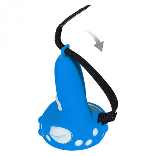 2 Ensembles GS092 Contrôleur de poignée Couvercle de protection en silicone anti-chute et couverture tout compris anti-perte pour Oculus Quest 2 (Bleu) SH001A823-07