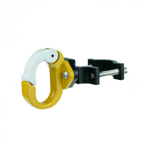 2 pcs pour Ninebot Max G30 Accessoires de scooters en alliage d'aluminium Crochet de tige de crochet, Spécifications: Crochet unique (jaune) SH09031237-07