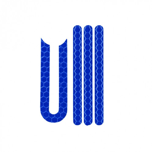 5 PCS Scooter Stickers Reflective Cursor Scooter Mudguard Reflective Sticker For Xiaomi Mijia M365 / M365 Pro (Blue) SH1803361-06