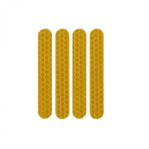 5 autocollants de scooters de scooters réfléchissant Scooter Scooter Scanguard Sticker réfléchissant pour Ninebot Max G30 (Jaune) SH1806208-06