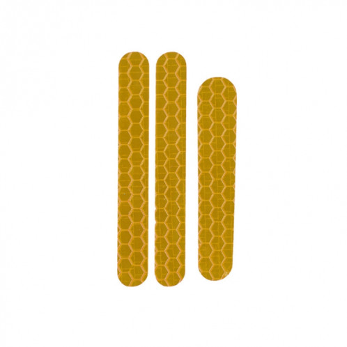 5 Autocollants de scooters de scooters réfléchissant Curseur réfléchissant Scooter ScanGuard Sticker réfléchissant pour Ninebot ES2 (Jaune) SH18151738-06