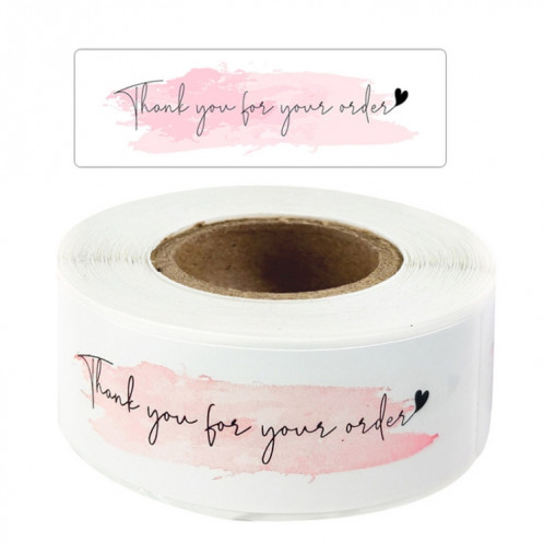 10 Rolls Rectangle Merci Sticker Label Sticker (F107) SH501B1352-05