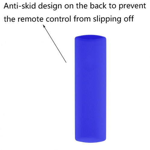 2 PCS Y19 Remote Contrôle de la télécommande Couverture de protection en silicone pour Alexa Voice Remote Lite / Fire TV Stick Lite (Nuit Bleu clair) SH601D1375-05