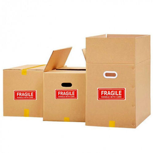 3 rouleaux manipulez soigneusement les autocollants d'avertissement fragile (F40) SH901A353-05