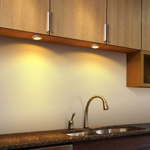 6 LED HOME HOME HOME SMART HUMAN HUMPORT SCENDER, Couleur de la lumière: lumière chaude (argent) SH1804992-06