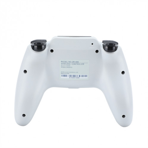 ZR486 Contrôleur de jeu sans fil pour PS4, Couleur du produit: Blanc SH31011641-07