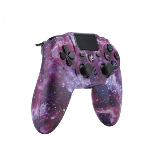 Contrôleur de jeu sans fil ZR486 pour PS4, Couleur du produit: Violet Stare Sky SH31041088-07