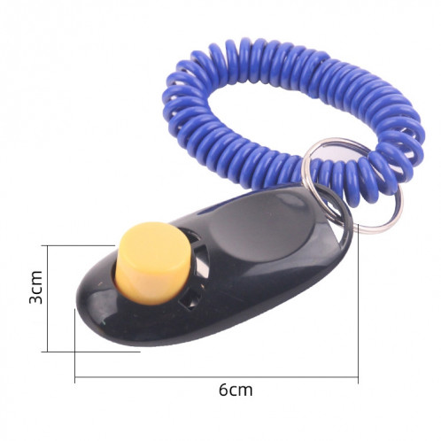 5 PCS Train d'entraînement de chien Clicker Vocalisation PET DISPOSITIF DE TRAITE D'ENTRAÎNEMENT CAT ET DE CHIEN Fournitures d'entraînement pour animaux de compagnie (livraison de couleurs aléatoires) SH101A1380-06