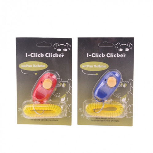 5 PCS Train d'entraînement de chien Clicker Vocalisation PET DISPOSITIF DE TRAITE D'ENTRAÎNEMENT CAT ET DE CHIEN Fournitures d'entraînement pour animaux de compagnie (livraison de couleurs aléatoires) SH101A1380-06