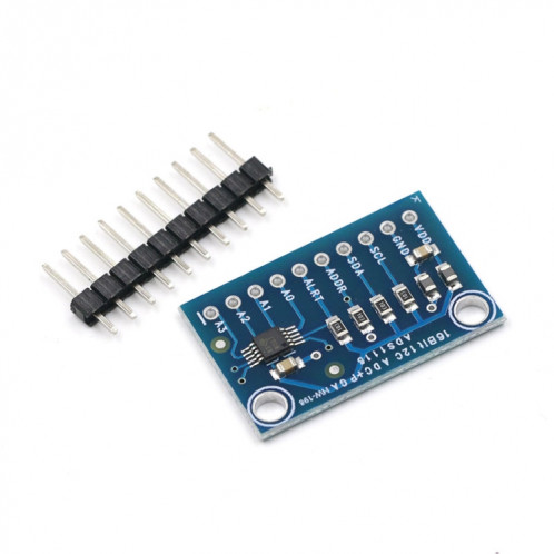 CJMCU-ADS1115 Convertisseur analogique-numérique de précision 16 bits Module de la carte de développement ADC 4 canaux SH83011360-05