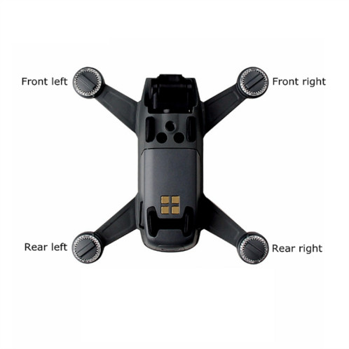 3 pièces de réparation de support d'abat-jour PCS pour DJI Spark (avant gauche arrière droit) SH601A1984-05