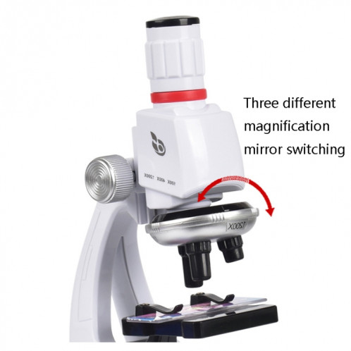 Étudiants Équipement expérimental scientifique Microscope biologique, Style: C2155 SH0002538-07