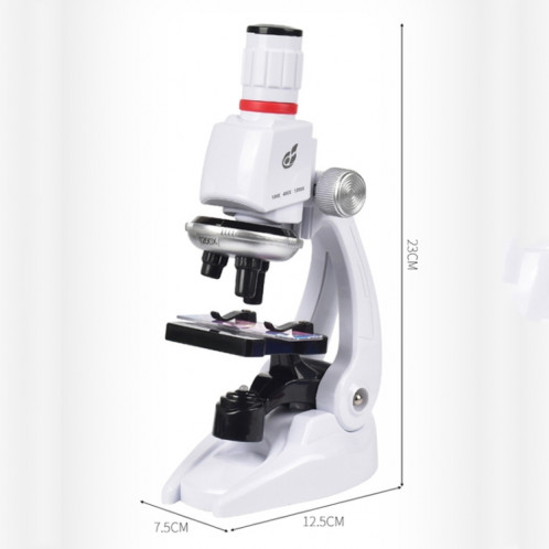 Étudiants Équipement expérimental scientifique Microscope biologique, Style: C2155 SH0002538-07