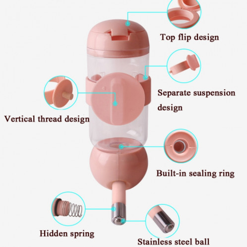 Type de pendaison Type de suspension pour animaux de compagnie, Spécifications: 500ml (vert clair) SH4106513-06