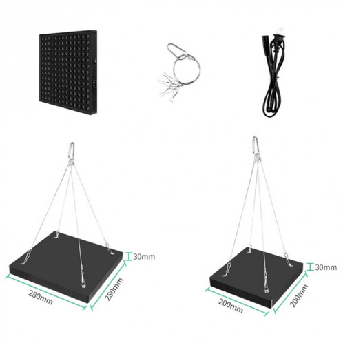 LED plante lumière planche de planche de planche de serre de plante de plante de plante de plante de plante complémentaire de plante de plantation de la plante de plante, puissance: 169 perles fiche SH4201925-07