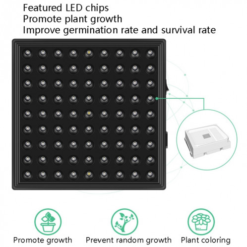 LED plante lumière planche de planche de planche de serre de plante de plante de plante de plante de plante complémentaire de plante de plantation de la plante de plante, puissance: 169 perles fiche SH4201925-07