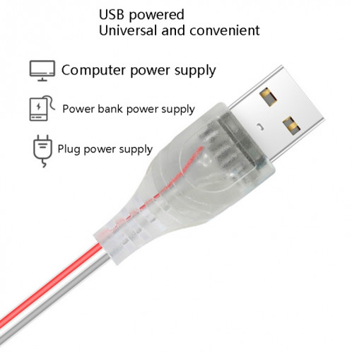 3M étanche végétale lampe lumineuse LED Plantation de plante de remplissage USB USB Indoor 2835SMD Lampe de croissance des plantes SH70041375-07