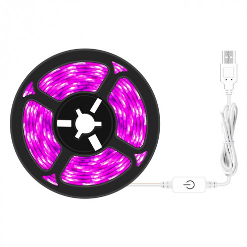 2 pcs 0.5m DI LED étanche à LED Strip Plantation de plante de remplissage de la spectroscopie pleine spectroscopie USB SH73011931-07