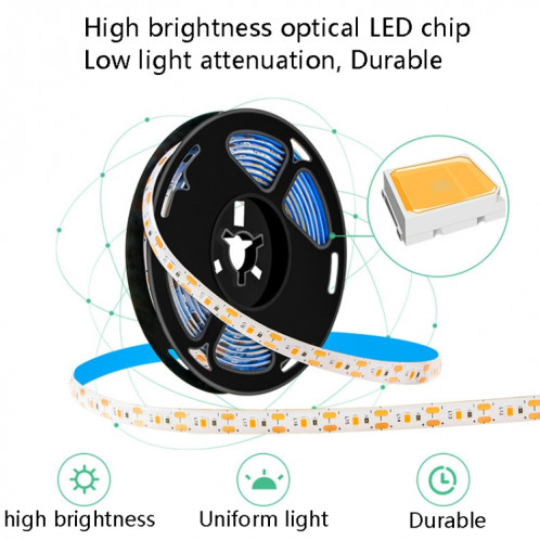 2 pcs 0.5m DI LED étanche à LED Strip Plantation de plante de remplissage de la spectroscopie pleine spectroscopie USB SH73011931-07