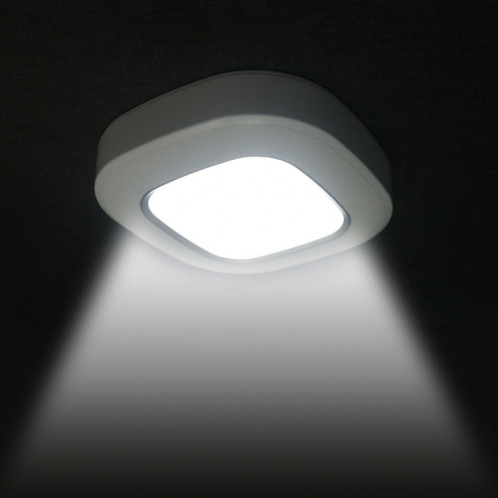 1145 Plafond de plafond de l'induction du corps humain Installation sans fil Plafonnier de batterie (coquille blanche lumière chaude) SH001B1150-06