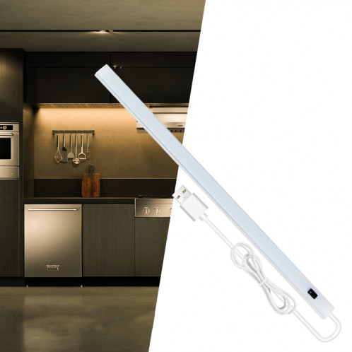 Lampe de meuble à induction de 30 cm de LED USB SPORT SMART SENSING STRUCTION (Blanc chaud) SH602B1033-07