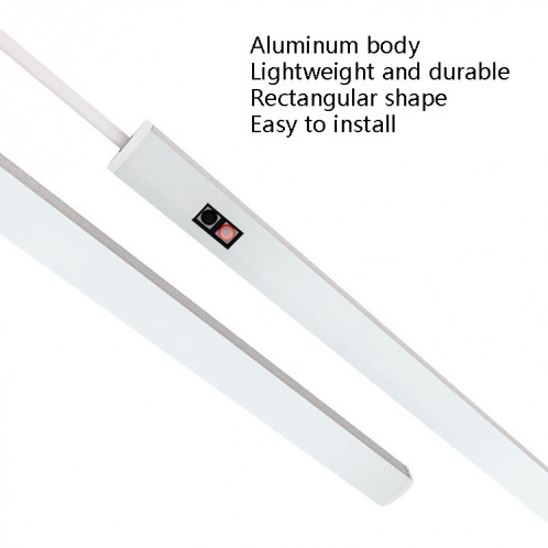 Lampe de meuble à induction de 40 cm de LED USB Smart STORM SENSING Strip (blanc chaud) SH603B1992-07
