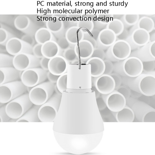Ampoule solaire LED PORTABLE PORTABLE PORTABLE EXTÉRIEUR DE L'ÉCLAIRAGE DE CAMPAGE DE CAMPAGE (LUMIÈRE BLANCHE) SH401A1359-06
