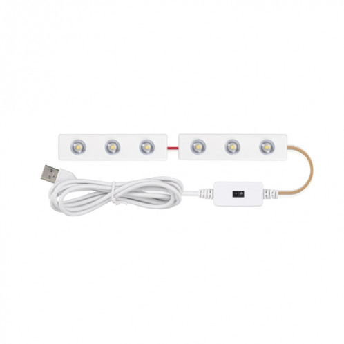2 en 1 LED miroir de la lampe frontale USB Capteur infrarouge de maquillage SH2901149-08