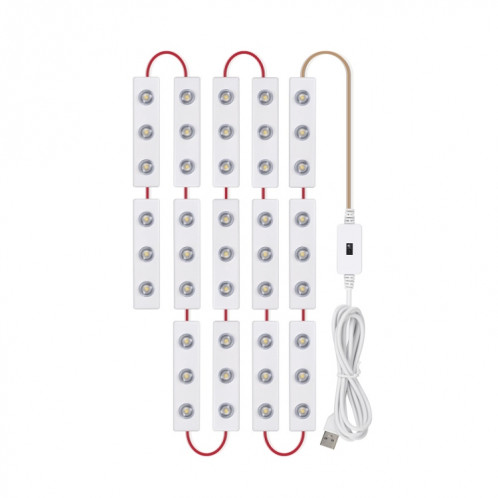 14 en 1 miroir LED Lampe frontale USB Capteur infrarouge USB Miroir Remplissage de remplissage SH2904202-08