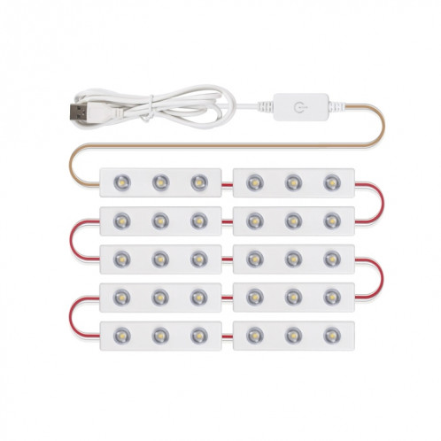 10 en 1 miroir LED miroir de la lampe avant USB Touch Capteur Switch MakeUp Live Live Show Remplissage SH44031902-07