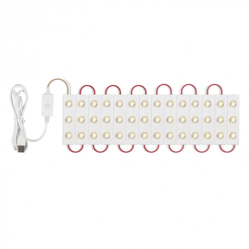 14 en 1 LED miroir LED Lampe avant USB Touch Capteur Switch MakeUp Live Diffusion Lumière de remplissage SH4404289-07