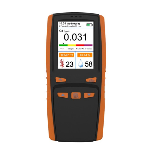 Analyseur d'ozone portable portable DM509-O3 O3 Détecteur de gaz d'ozone Capteur intelligent Capteur Ozone SH2378789-08
