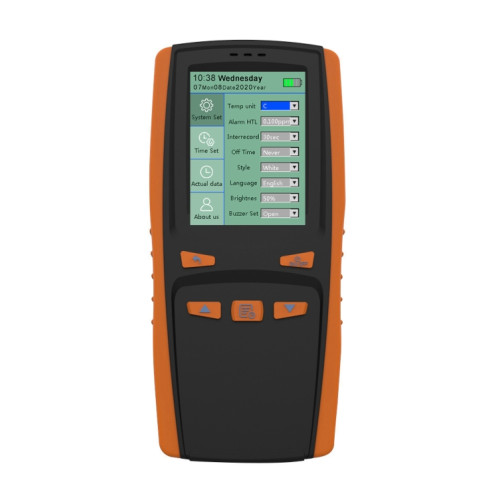 Analyseur d'ozone portable portable DM509-O3 O3 Détecteur de gaz d'ozone Capteur intelligent Capteur Ozone SH2378789-08