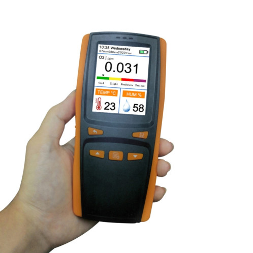Analyseur d'ozone portable portable DM509-O3 O3 Détecteur de gaz d'ozone Capteur intelligent Capteur Ozone SH2378789-08