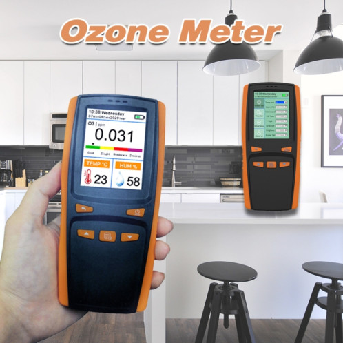 Analyseur d'ozone portable portable DM509-O3 O3 Détecteur de gaz d'ozone Capteur intelligent Capteur Ozone SH2378789-08