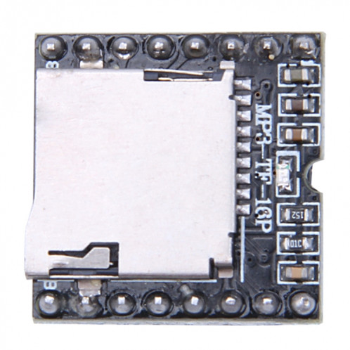 2 PCS HW-247A Mini Module audio de lecteur MP3 (noir) SH801A1809-07