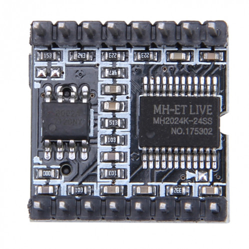 2 PCS HW-247A Mini Module audio de lecteur MP3 (noir) SH801A1809-07