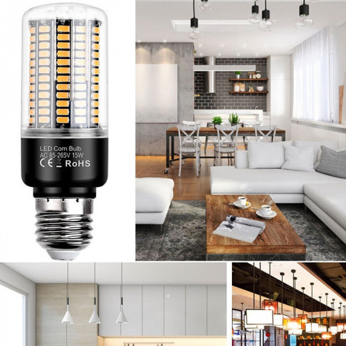 20W 5736 LED Constante de la lumière de maïs Largeur de la largeur de courant haute ampoule lumineuse (E27 Blanc chaud) SH607B665-07