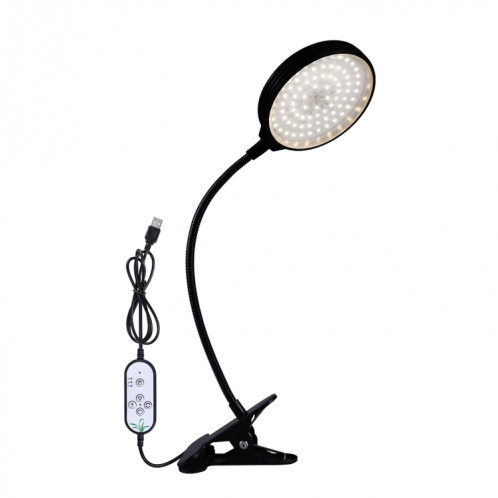 Lampe de croissance de plante LED USB Coup de contrôle de la télécommande imperméable Spectral Spectral Spectral Naturel Plantation Lumière de plantation, Puissance: 15W une tête SH71011015-07