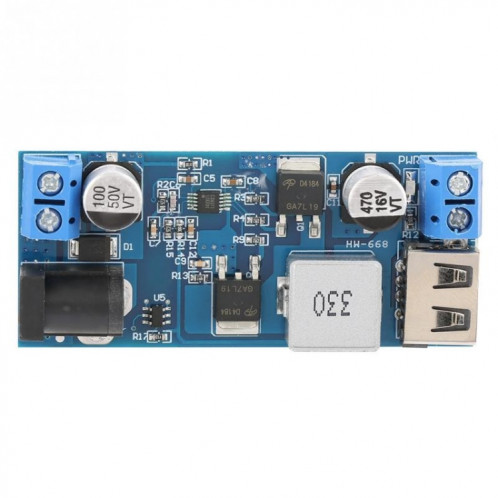 Module HW-688 DC 5V6A Buck Module 12V24V à 5V Alimentation Alimentation USB Charging 5A haute puissance 30W SH2580162-06